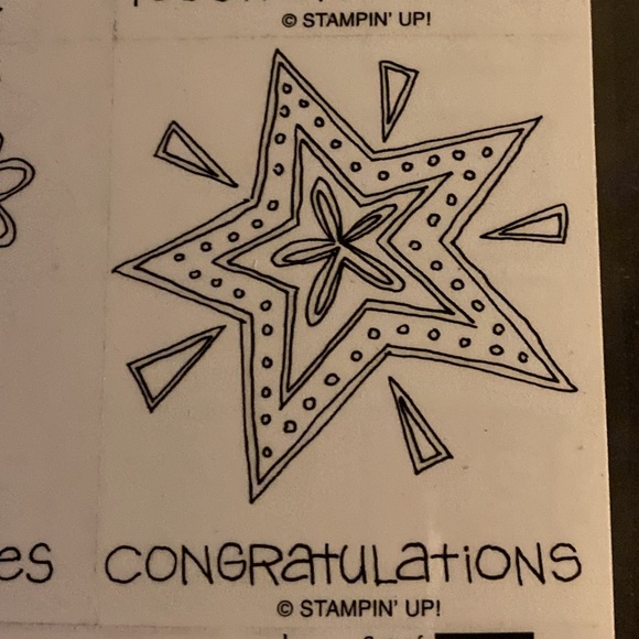 NEW retired Stampin’ Up. Set of 8 stamps fun & fast notes rubber Stamps - Picture 14 of 16